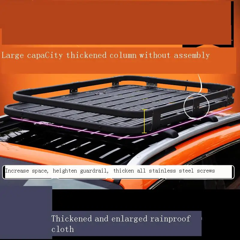 Parrilla Auto Coffre cesta De carga superior, Bagageiro, Auto, Carro, Portaequipaje De Techo, Baca, Coche, estante De Techo Universal - AliExpress Mobile