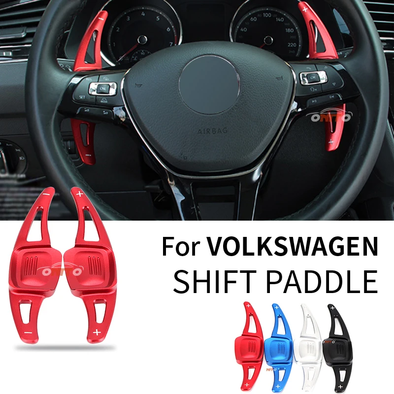 2 шт./компл. 4 цвета рулевое колесо сдвига весло Shifter расширение для VW C-TREK TERAMONT TIGUAN L- PHIDEON CC для укладки волос