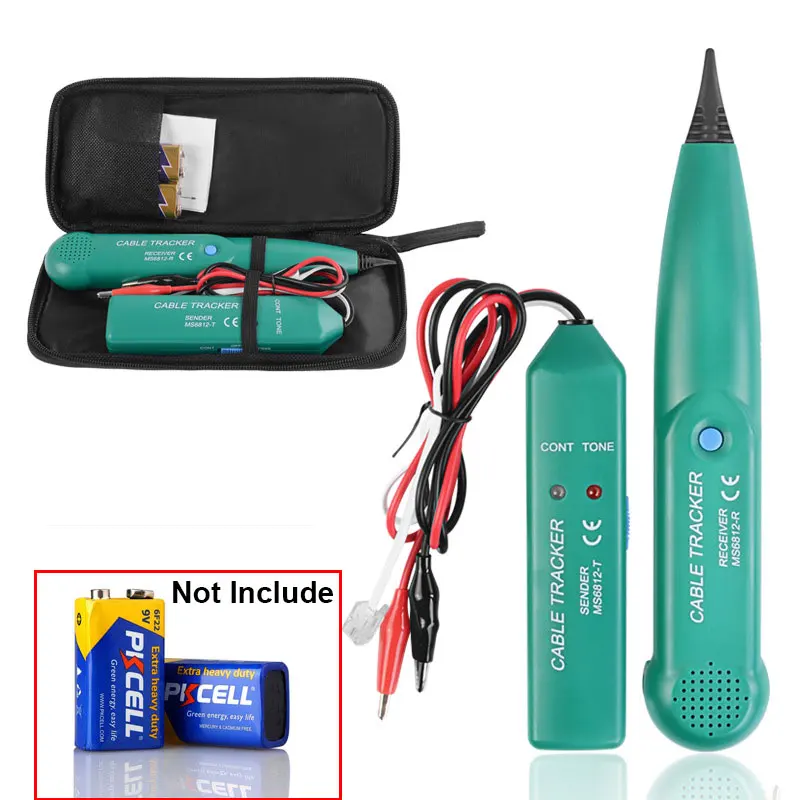 

AIM Anti-interference Line Finder Wire Tracker Wire Tester Analysis Instrument Network Cable Telephone Wire Testing Tool