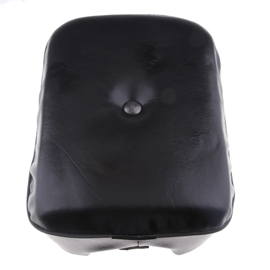 Passenger Pillion Rear Solo Seat Black Leather for Honda CMX250 Rebel CA250 (1996-2011)
