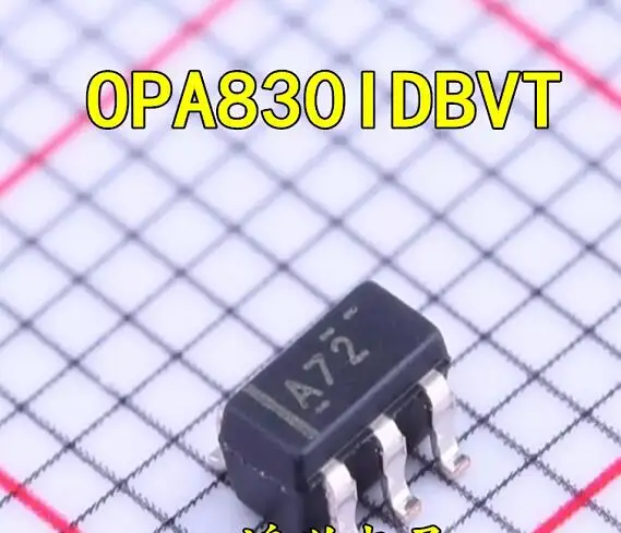 

30pcs/lot OPA830IDBVT A72 OPA830 SOT23