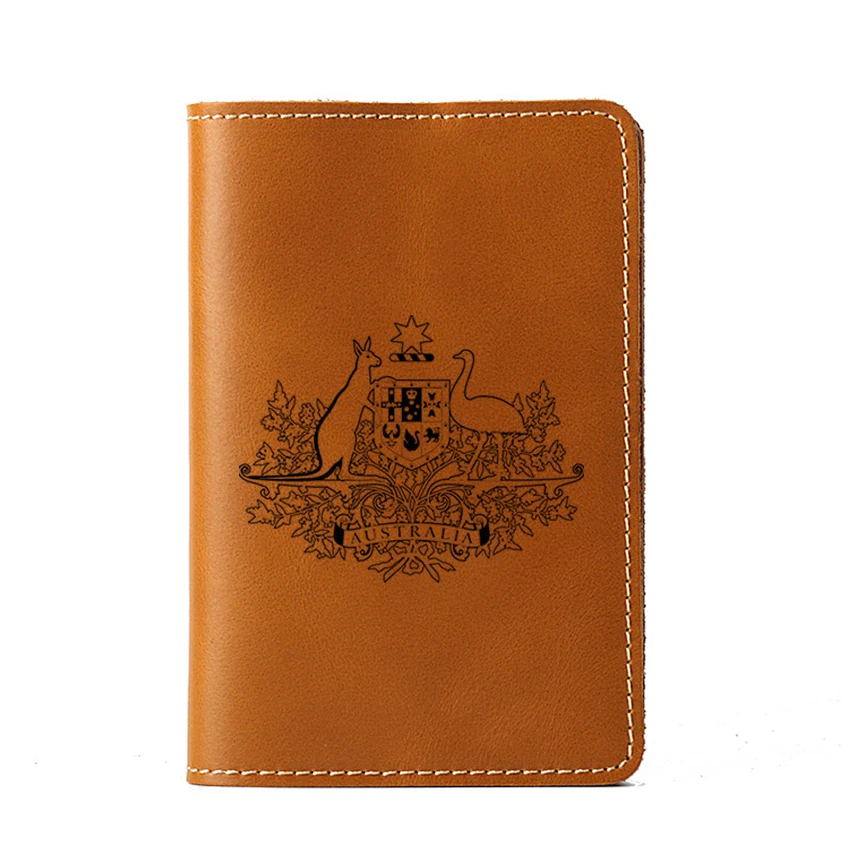 Australian Passport Holder Purse Card Holder Travel Wallet Case Genuine