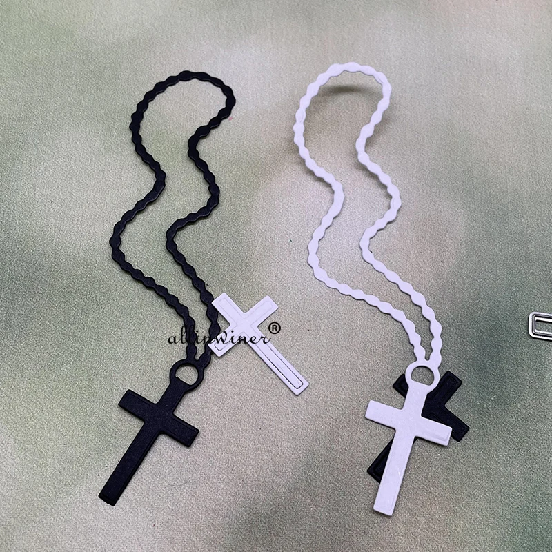 

Cross necklace DIY Craft Metal Cutting Die Scrapbook Embossed Paper Card Album Craft Template Stencil Dies