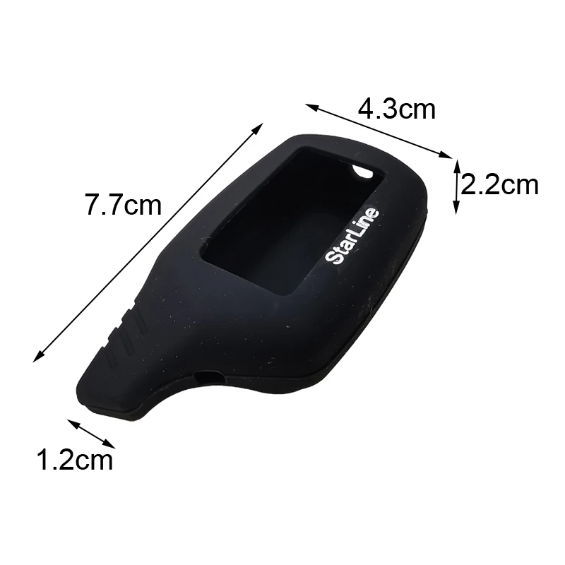 Key Case Cover Key Case 1 Pcs Starline B9 B6 A91 A61 Keychain Silicone Cover Key Case For Starline B91 Car Alarm Remote Controller LCD Transmitter