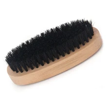 New Natural Hemu Beard Brush For Men Bamboo Face Massage That Works Wonders To Comb Beards and Mustach