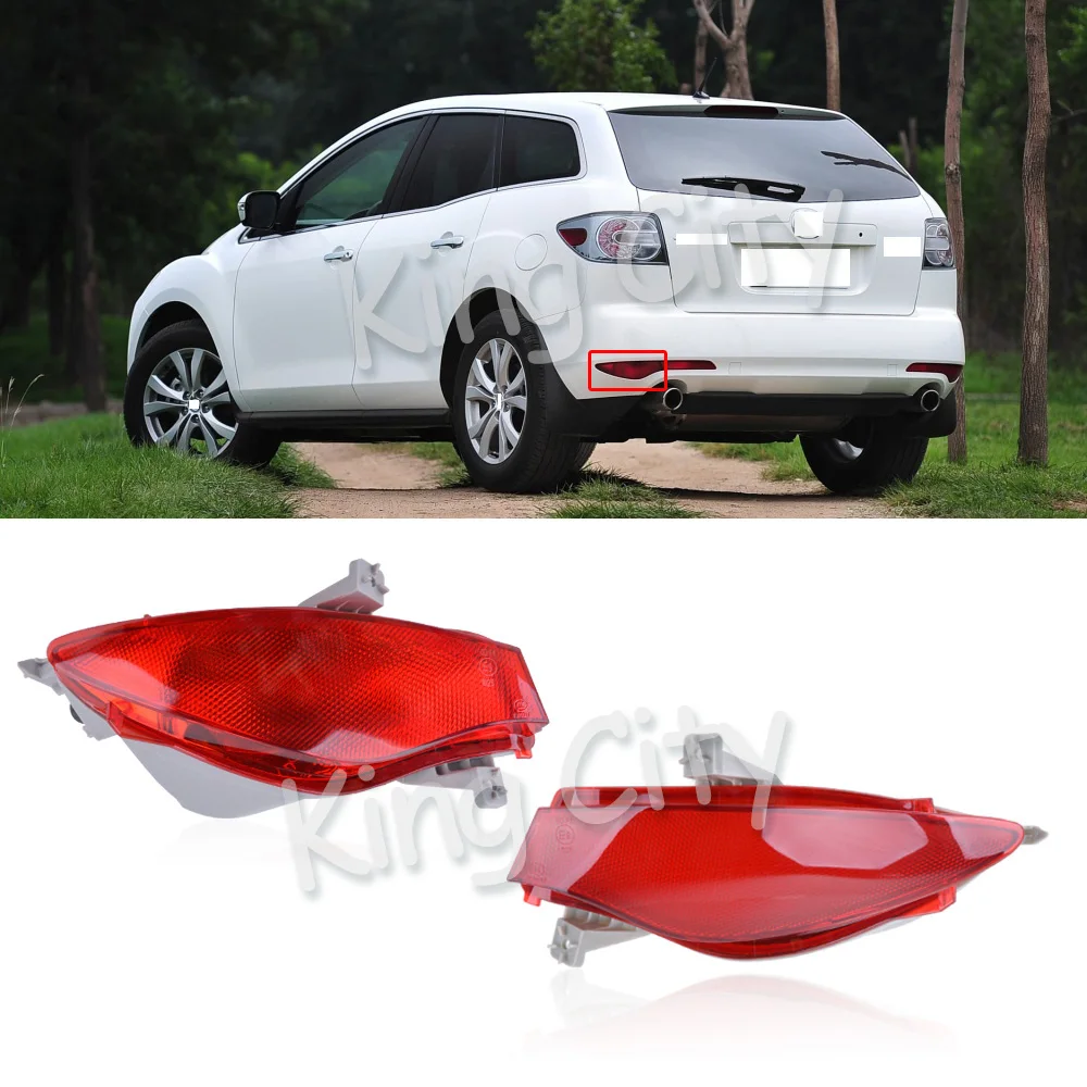 CAPQX для Mazda CX-7 CX7 2009 2010 2011 2012 2013 задний бампер стоп светильник отражатель туман светильник задний фонарь Предупреждение светильник