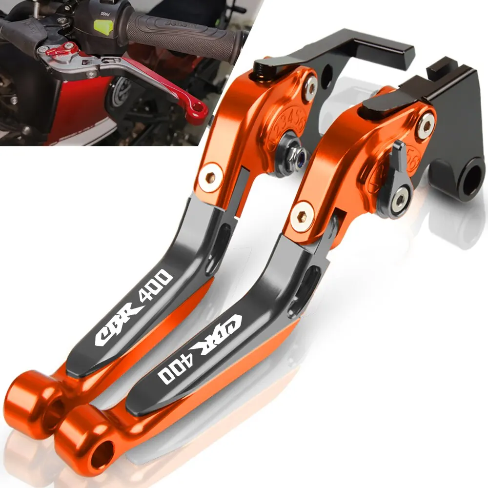 

Motorcycle CNC Adjustable Extendable Foldable Brake Clutch Levers For HONDA CBR400 1986 1987 1988 1989 1990 1991 1992 1993 1994