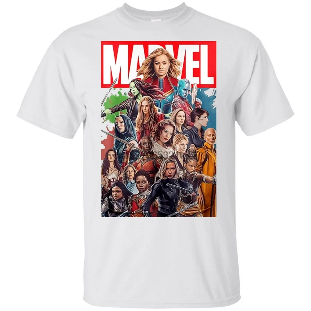 Girl Power Avengers Endgame Tops Tee T 