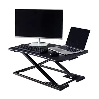 

Standing Liftable Folding Laptop Computer Desk Table Computer Shelf Mobile Standing Office Work Desk Table