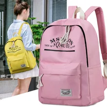 Тренд женский рюкзак Осень стиль модный холщовый рюкзак Meng Girly серия школьный