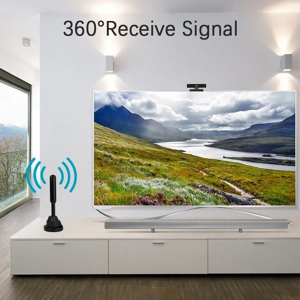 Профессиональный внутренний коэффициент усиления 30dBi цифровой DVB T/FM Freeview Антенна