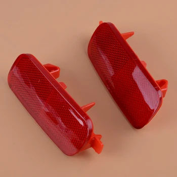

CITALL 2PCS Rear Bumper Reflector Light Lamp Face Bar Fit for Honda CRV CR-V 2002 2003 2004 33555-S9A-003 33505-S9A-003