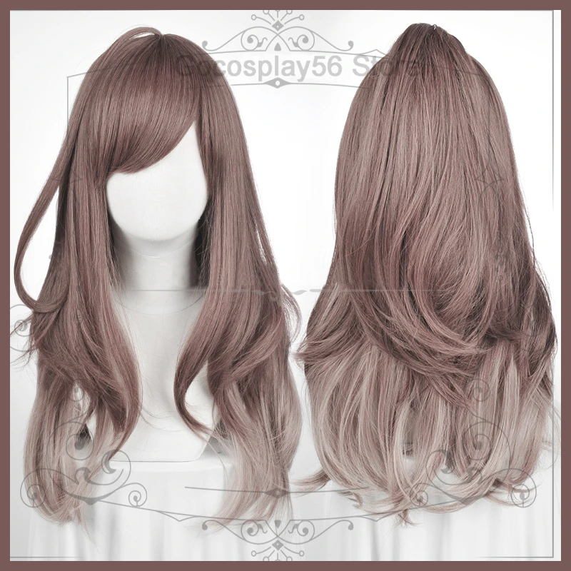 

Idolmaster Tsukioka Kogane Wig Ponytail THE IDOLM@STER SHINY COLORS Cosplay Hair Long Heat Resistant Comiket Role Play