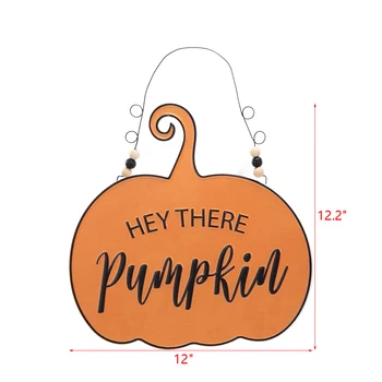 

"hey there pumpkin" Halloween wall sign MR-GS003