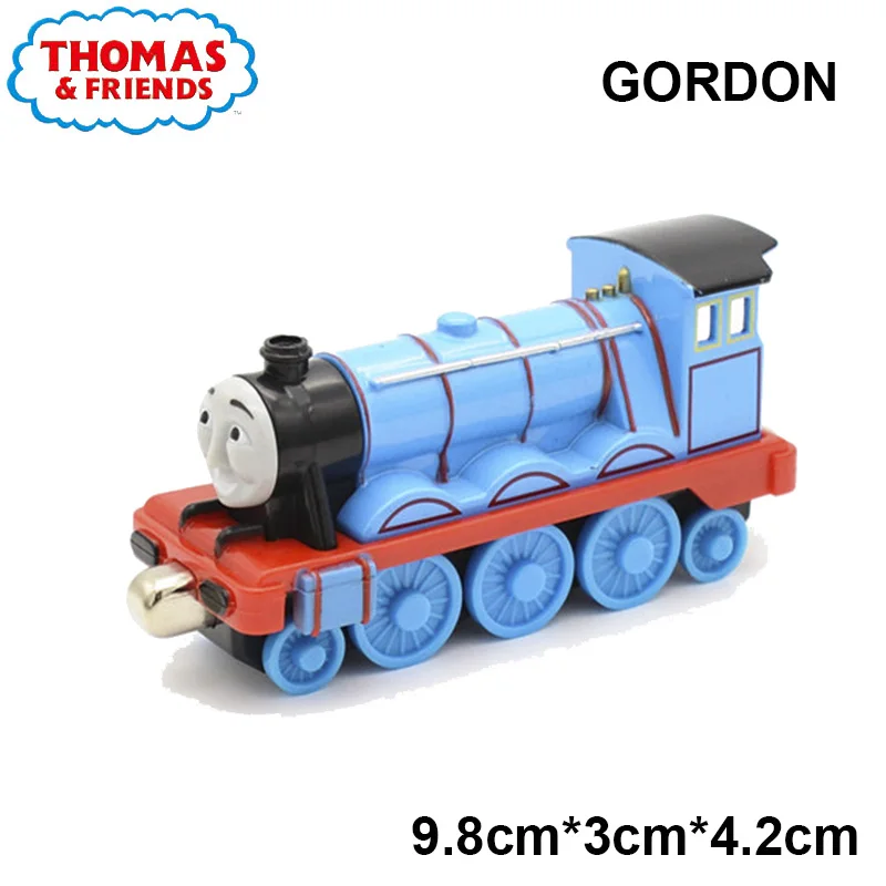 lego cars Original 1:43 Thomas and Friends Diecast Magnetic Alloy Train Murdoch Bertie Connor Hiro Duck Locomotive Model Toys Boy Gift fisher price car Diecasts & Toy Vehicles