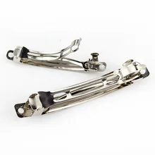 Детские аксессуары для волос головной убор весенний зажим заколка-бабочка головная повязка Французская заколка DIY ювелирные аксессуары материал