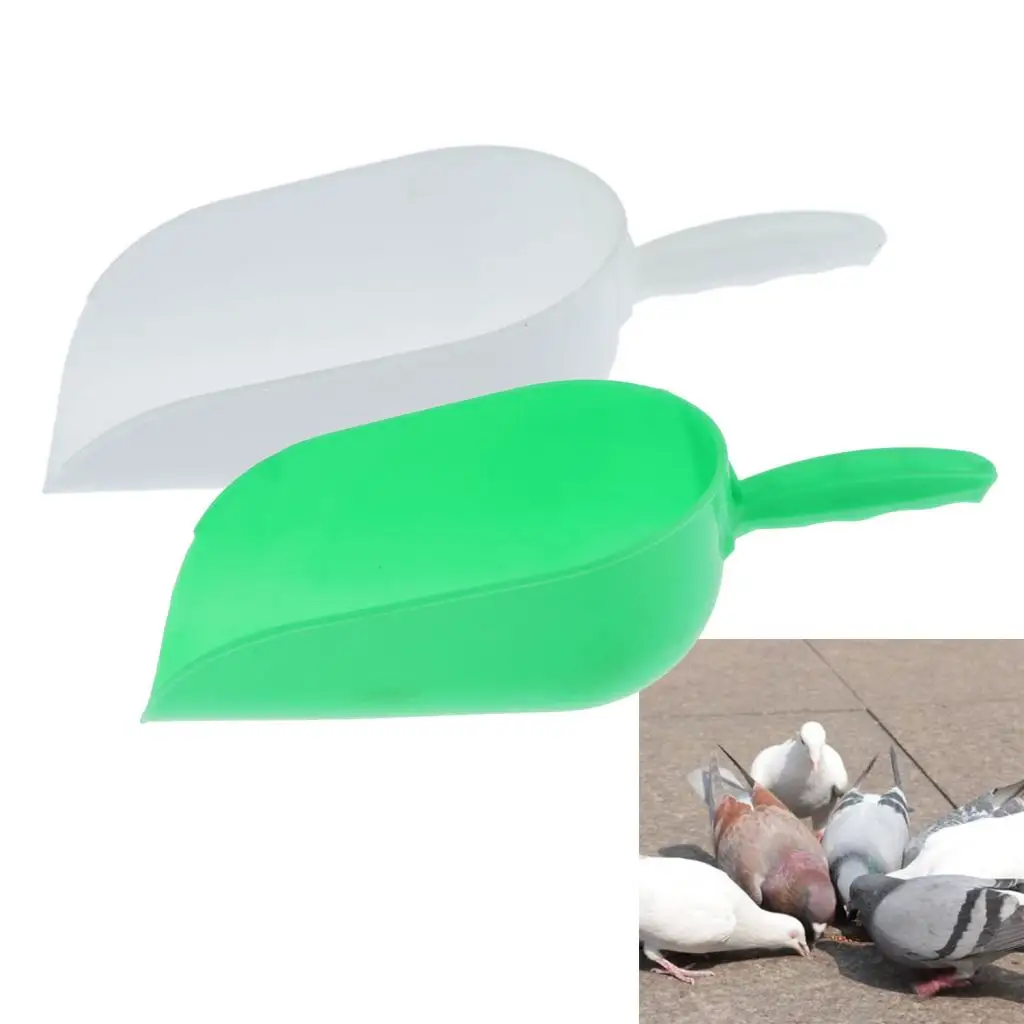 Pigeon Chicken Feeding Food Scoop Hand Shovel for Bird Chicken Goose Pigeon Chicken Feeding Food Scoop Hand Shovel for Bird Chicken Goose