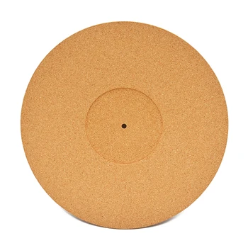 

2mm Soft Cork LP Slip Platter Mat Anti-Static Slipmat for 12 Inch LP Vinyl Record