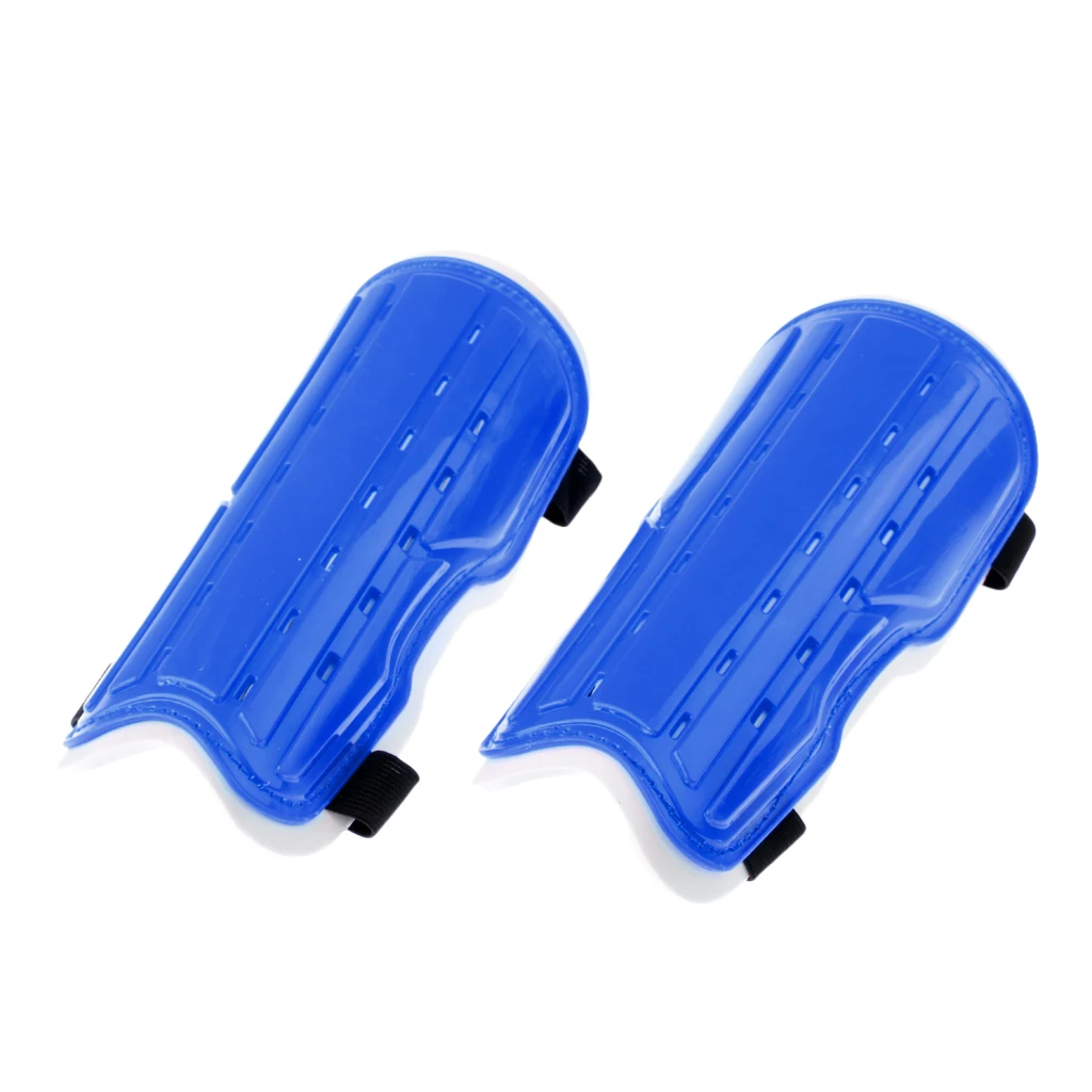 1 Pair Soccer Shin Guard Unisex Adults Kids Football Sports Leg Support Protector Shield Pads - Choose Colors & Sizes