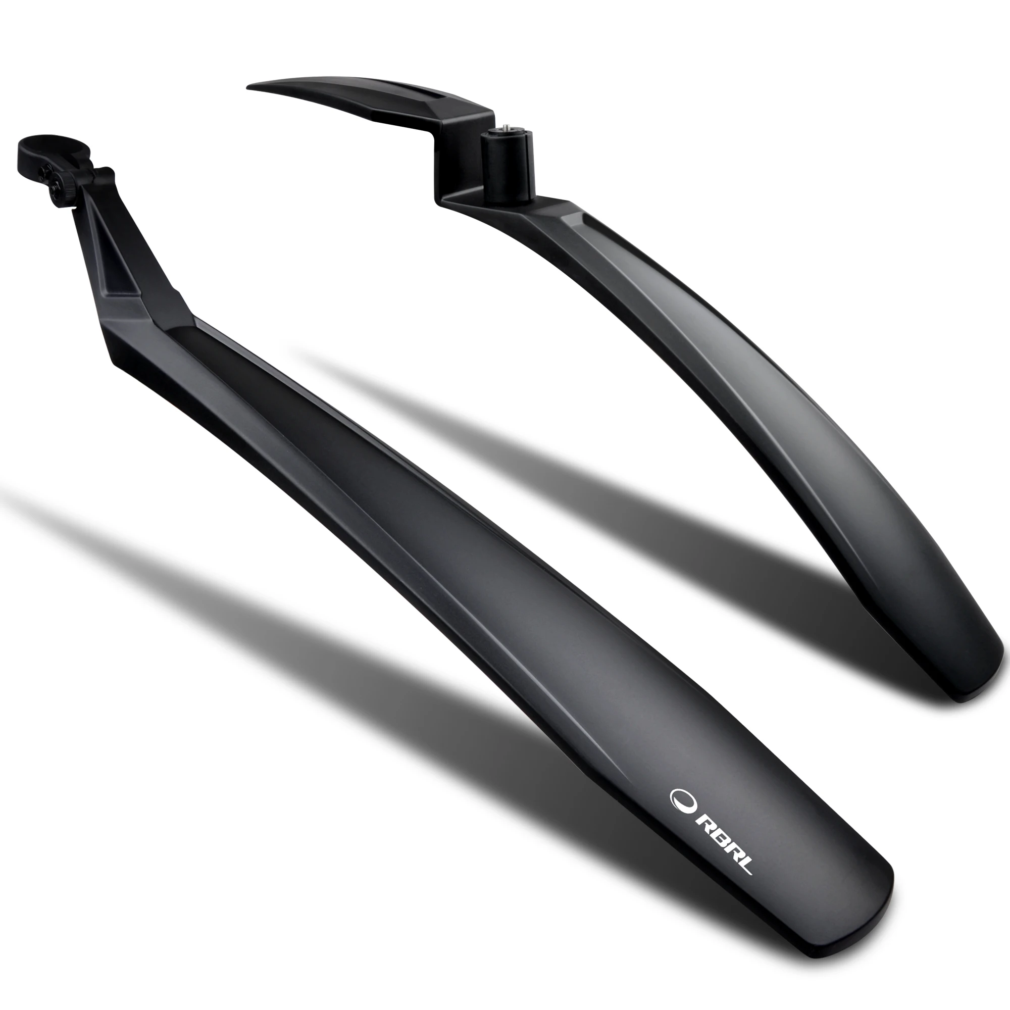 

RBRL Bicycle Bike Front Rear Mudguard Cycling Bike Fender for Mountain Bike 26 27.5 29 inch Easy Disassembly Tough Lines
