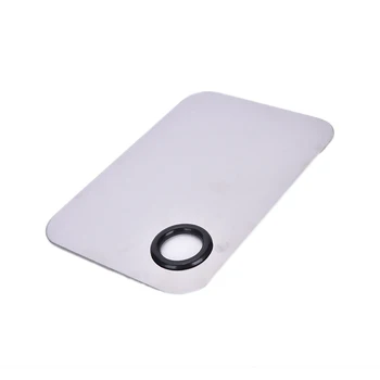 

Hot Selling 1 Set Stainless Makeup Nail Eye Shadow Mixing Plate Foundation Eyeshadow Palette Spatula Cosmetic Tool