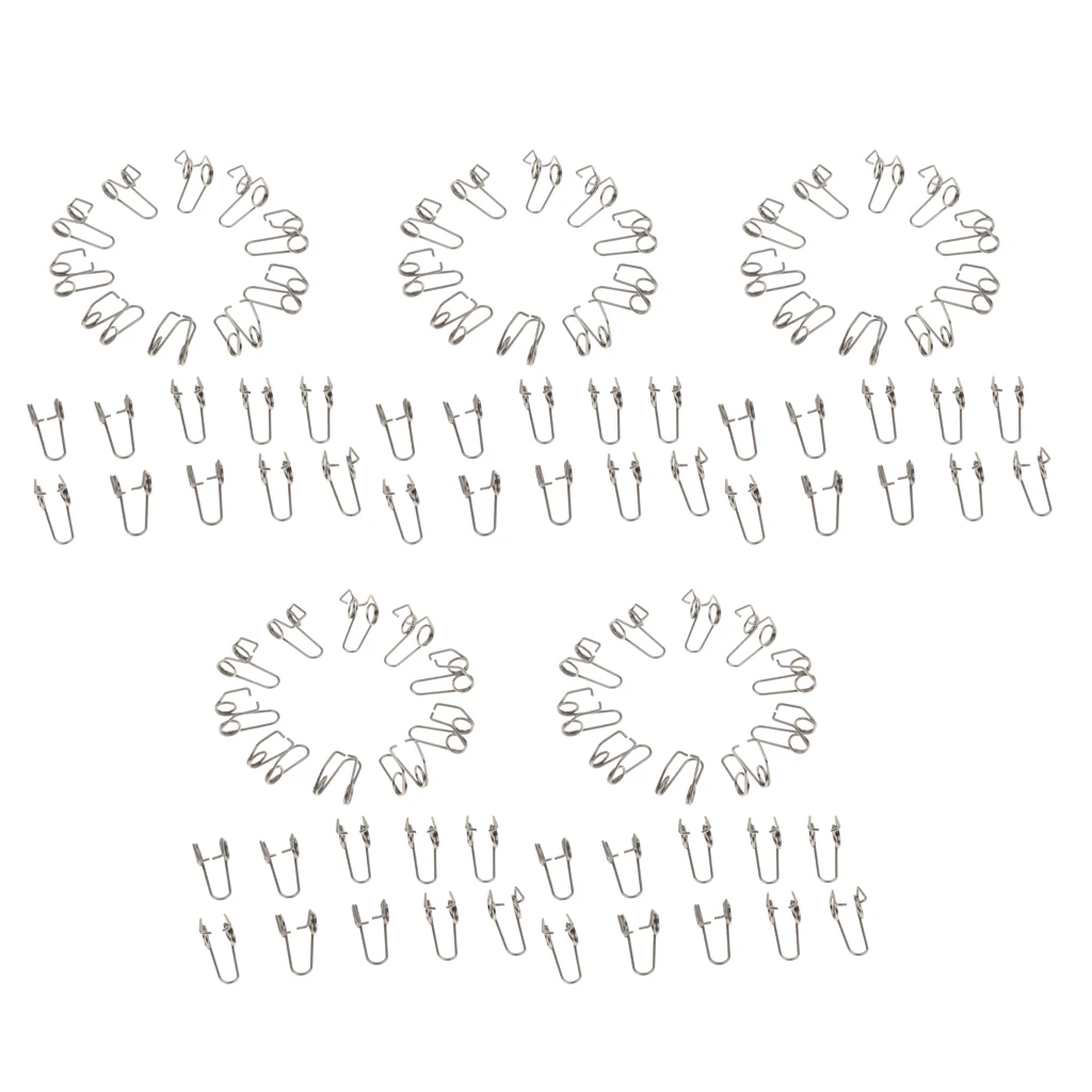 100Pcs / Set Trumpet Waterkey Spit Value Spring For Trumpet Repairing Accessories
