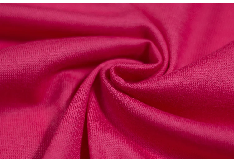19 осень зима новинка 140 см Широкий трикотажный 80% шерсть 20% кашемир ткань женское платье тонкая розовая модная ткань Diy шитье