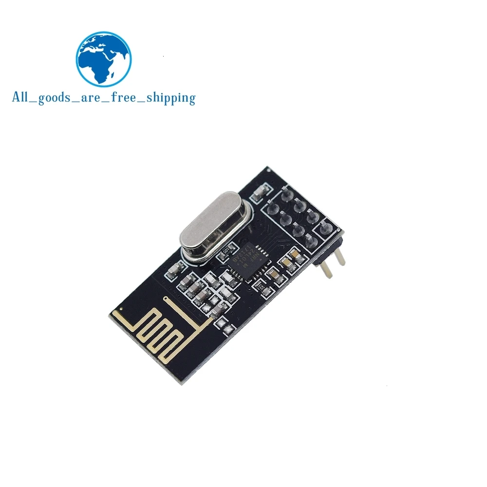 Завеса NRF24L01+ беспроводной модуль передачи данных 2,4G/NRF24L01 Обновление версии 2 Мбит/s NRF24L01 гнездо адаптера пластины доска - Цвет: NRF24L01