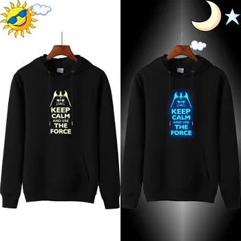 

Keep Calm And Use The Force Sweatshirts Male Big Sizes Autumn Winter 2020 New Fashion Pullover Men Hoodie Hiphop Mens Sweatshirt