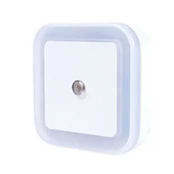 

Intelligent Led Sensor Light Creative Gift Plug-In Energy-Saving Light Control Night Light Square Night Light