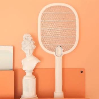 

Electric Mosquito Swatter Night Light USB Rechargeable Electric Mosquito Swatter LED Multifunctional Mosquito Swatter