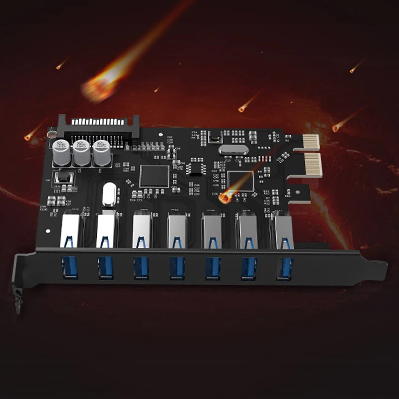interface adaptador de expansão para computador desktop