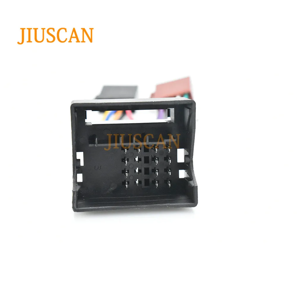 JIUSCAN "12-023 ISO радио для FORD 2003+(выберите модели) Проводка F-жгут провода кабель штекер Адаптер стерео"