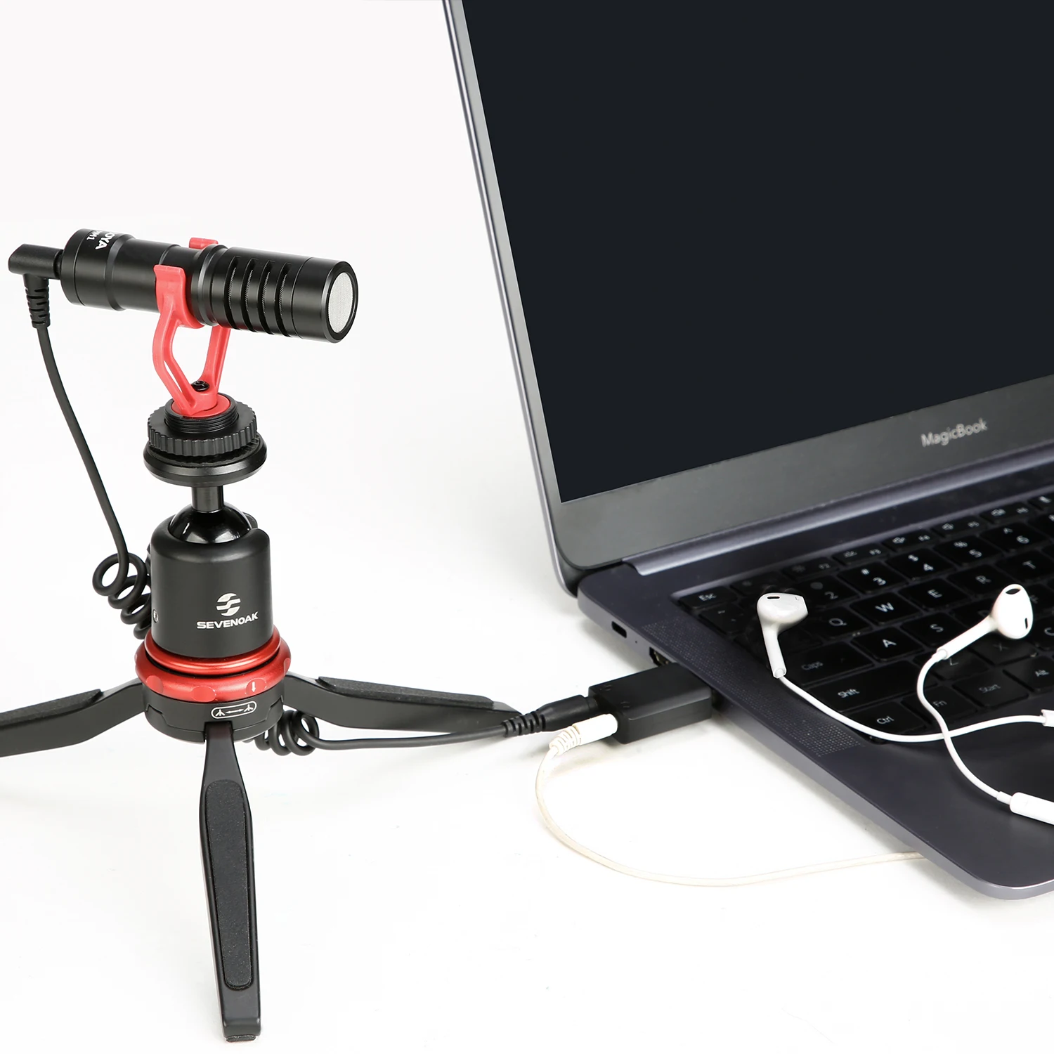 BOYA BY-EA2/EA2L USB 외부 사운드 카드 데스크탑 노트북 USB 3.5mm 헤드셋 마이크 오디오 박스 어댑터 액세서리