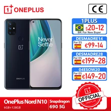 Oneplus Snapdragon 670 Nord N10 5G Official 128GB 6GB LTE/5G/GSM/WCDMA Nfc Dash Charge