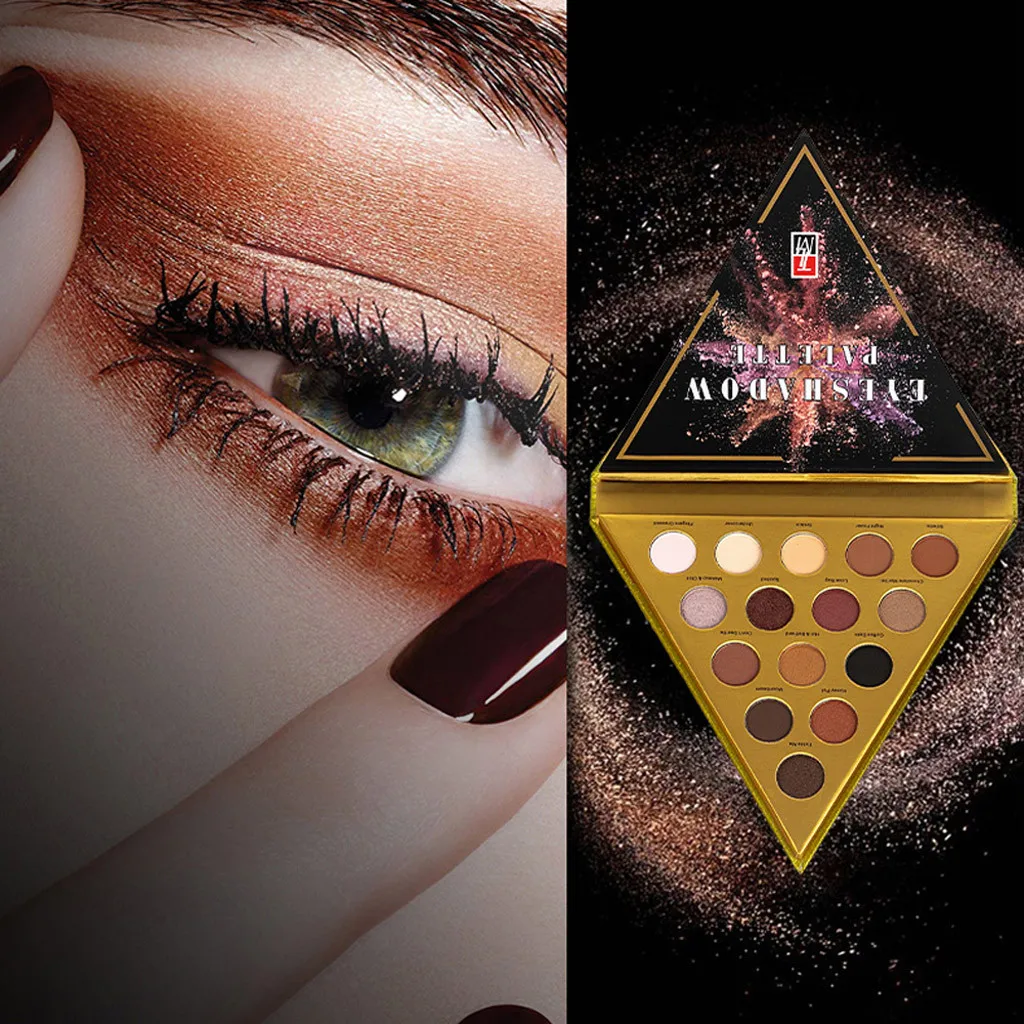 

Matte Eye Shadow Palette Glitter Eyeshadow Makeup Pallete Earth 30 Color Eye Shadow Disc Multicolor Waterproof Easy Color Makeup