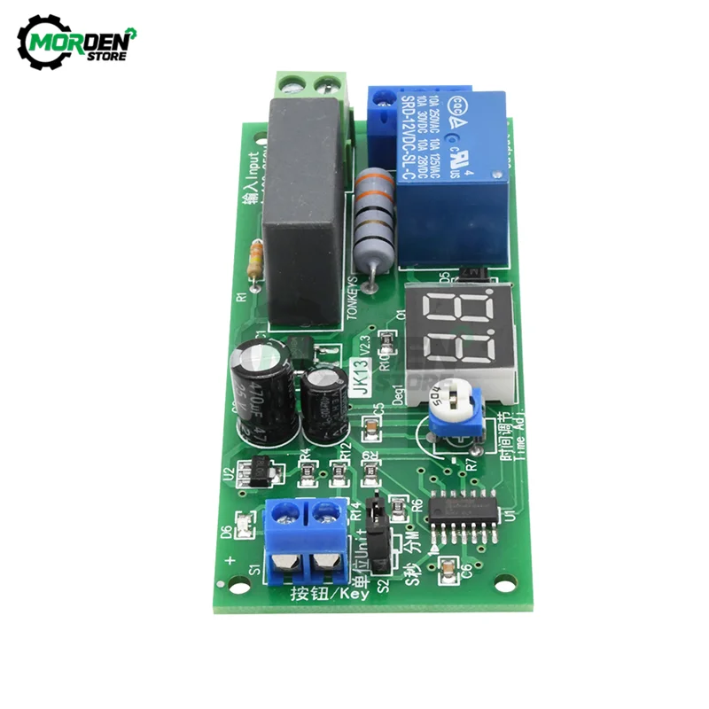 Ac220v relais timer module schakelaar trigger vertraging circuit timer cyclus adjustabl timer vertraging schakelaar module - 5 minutes kopen? | Korting tot 25