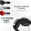 JULI Brand Professional Ski Goggles Double Layers Lens Anti-fog UV400 Ski Glasses Skiing Snowboard Gogglesw Goggles Men Women W1 4