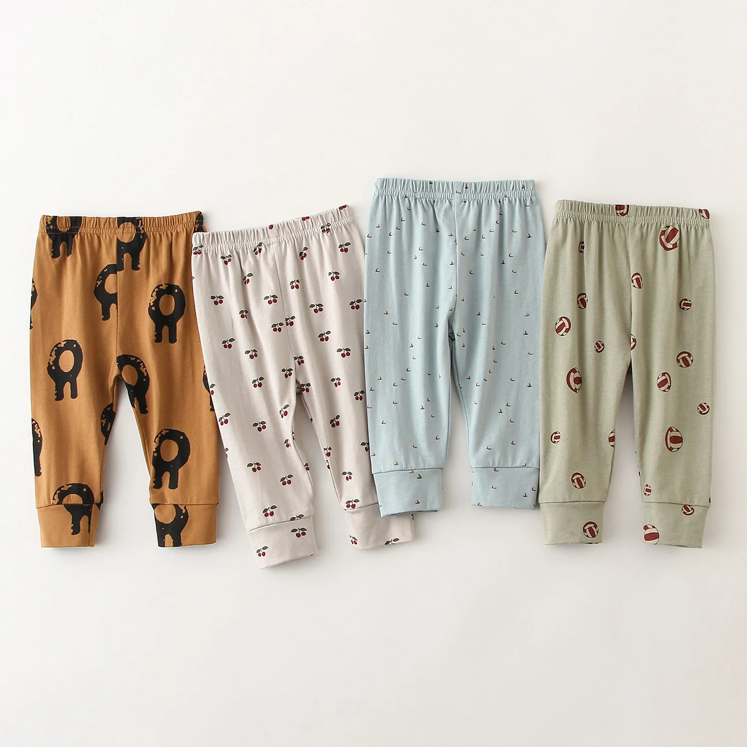 Baby Girl Boy Trousers 0-4Y Cute Spring Autumn Soft Cotton Baby Girl Pants Infant Pants Newborn Boy Leggings