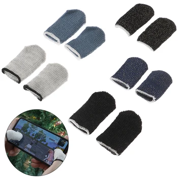 

1 Pair Mobile Finger Sensitive Game Controller Sweatproof Breathable Finger Accessories for iphone Adnroid