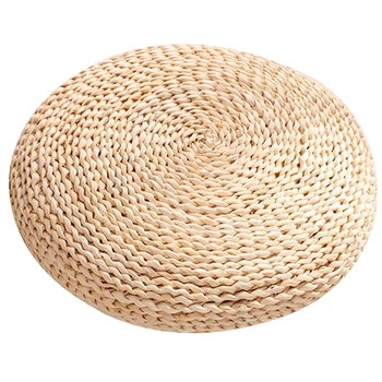 

Corn Bran Zen Handmade Living Room Bay Window Straw Weave Tatami Cushion Seat Mat Round Tea Ceremony Home Meditation Floor