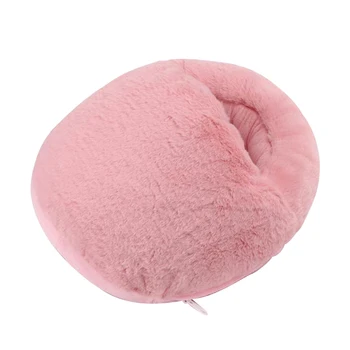 

Cute Feet Warm Slippers USB Electric Foot Warmer Cushion Heater for Winter Office Heating Slippers Shoes Pads Winter Blanket Mat