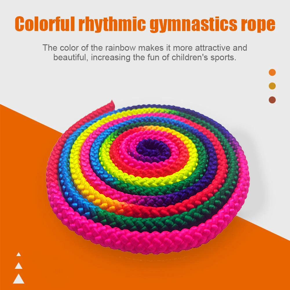 Sports Training Aerobics Skipping Cord Gymnastics Rope Rhythmic Jumping Exercise Health Yoga Training Accessories