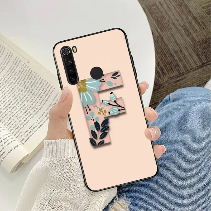 YNDFCNB Fashion Letter Custom Soft Phone Case For Redmi note 8Pro 8T 6Pro 6A 9 Redmi 8 7 7A note 5 5A note 7 case