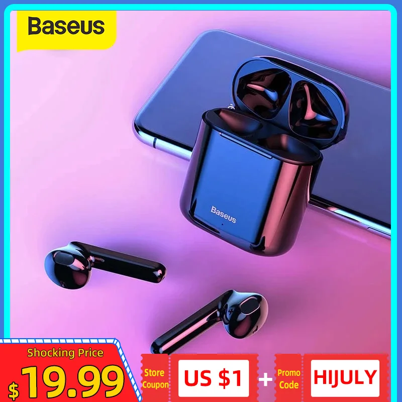 Baseus Беспроводные наушники W09 TWS наушники беспроводные, Bluetooth стерео наушник,блютуз наушники,безпроводные наушники,игровые наушники, Bluetooth гарнитураи Buletooth 5,0 игровая гарнитура HD спортивные наушники|Наушники и гарнитуры| | АлиЭкспресс