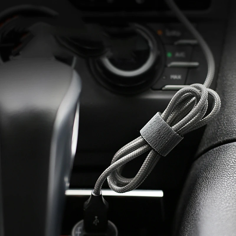 Путешествия рваные липучки кабель Winder наушники протектор USB аксессуар для телефона, держатель Packe органайзеры аксессуары 100 см