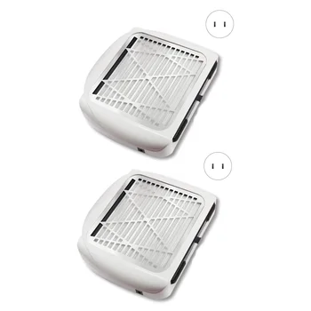 

80W Nail Suction Dust Collector Large Size Strong Nail Vacuum Cleaner Machine Low Noisy with Salon Tool Vacuum Cleaner Fan