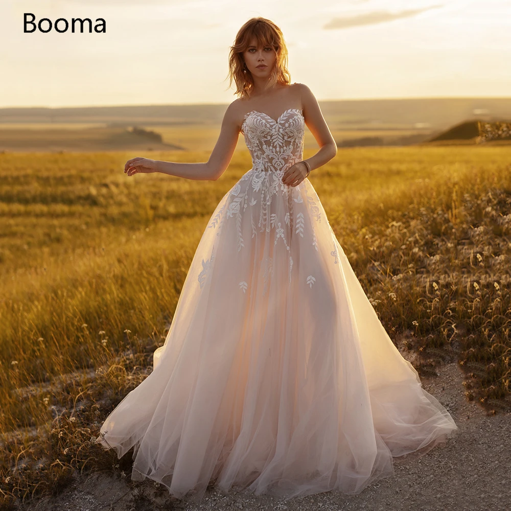 

Simple Beach Wedding Dresses with Cape Sweetheart Appliques A-Line Bride Dresses Lace Up Sleeveless Illusion Long Wedding Gowns
