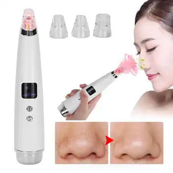 

Blackhead Removal Machine Electronic Face Pore Cleaner Vacuum Suction Instrument Hot compress Acne Remover Face Skin Care Tool