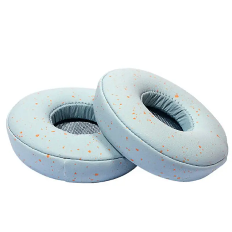 2PCS Durable Leather Earpads Replaced Ear Pads Cushions Cover for SN OY WH H810 Bluetooth Headphones